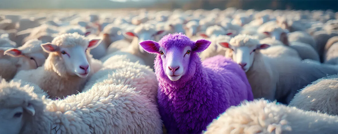 purple sheep - Chester Binalla - Brand Development